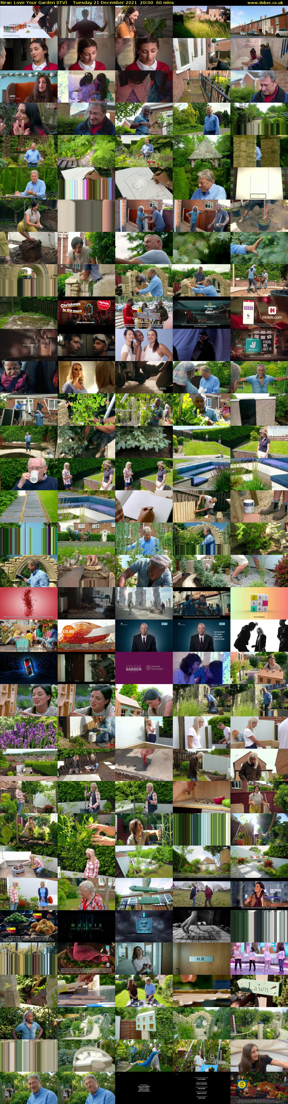 Love Your Garden (ITV) Tuesday 21 December 2021 20:00 - 21:00