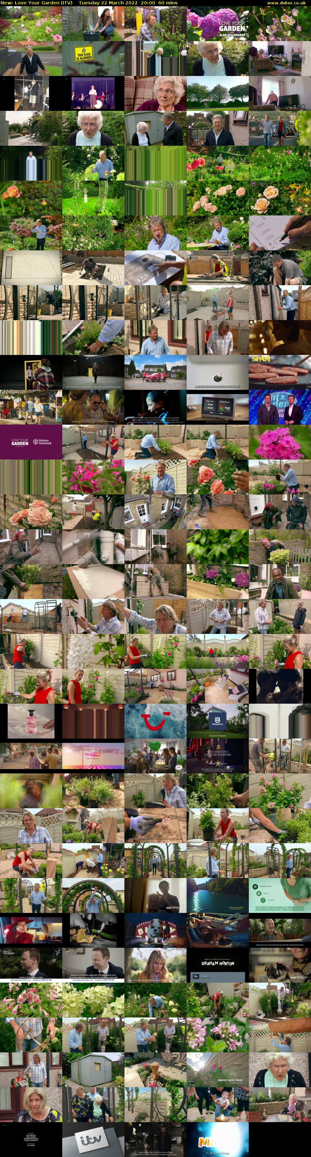 Love Your Garden (ITV) Tuesday 22 March 2022 20:00 - 21:00