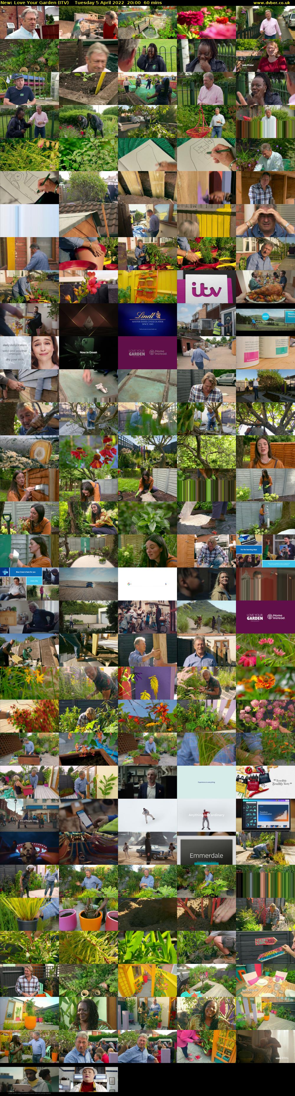Love Your Garden (ITV) Tuesday 5 April 2022 20:00 - 21:00