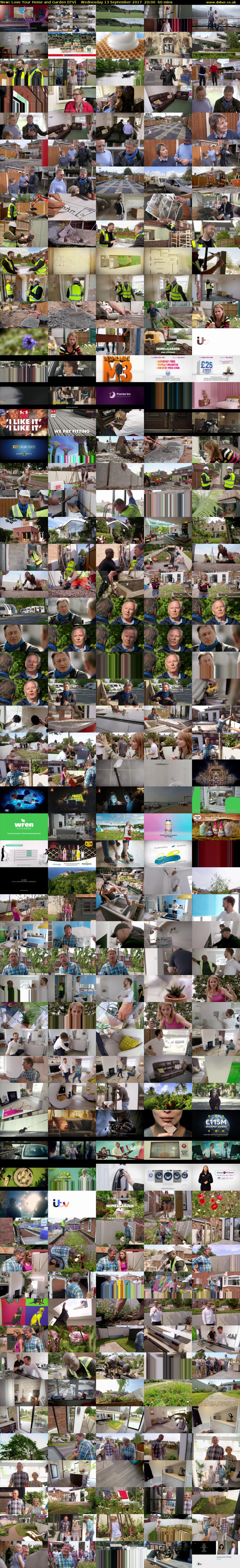 Love Your Home and Garden (ITV) Wednesday 13 September 2017 20:00 - 21:00
