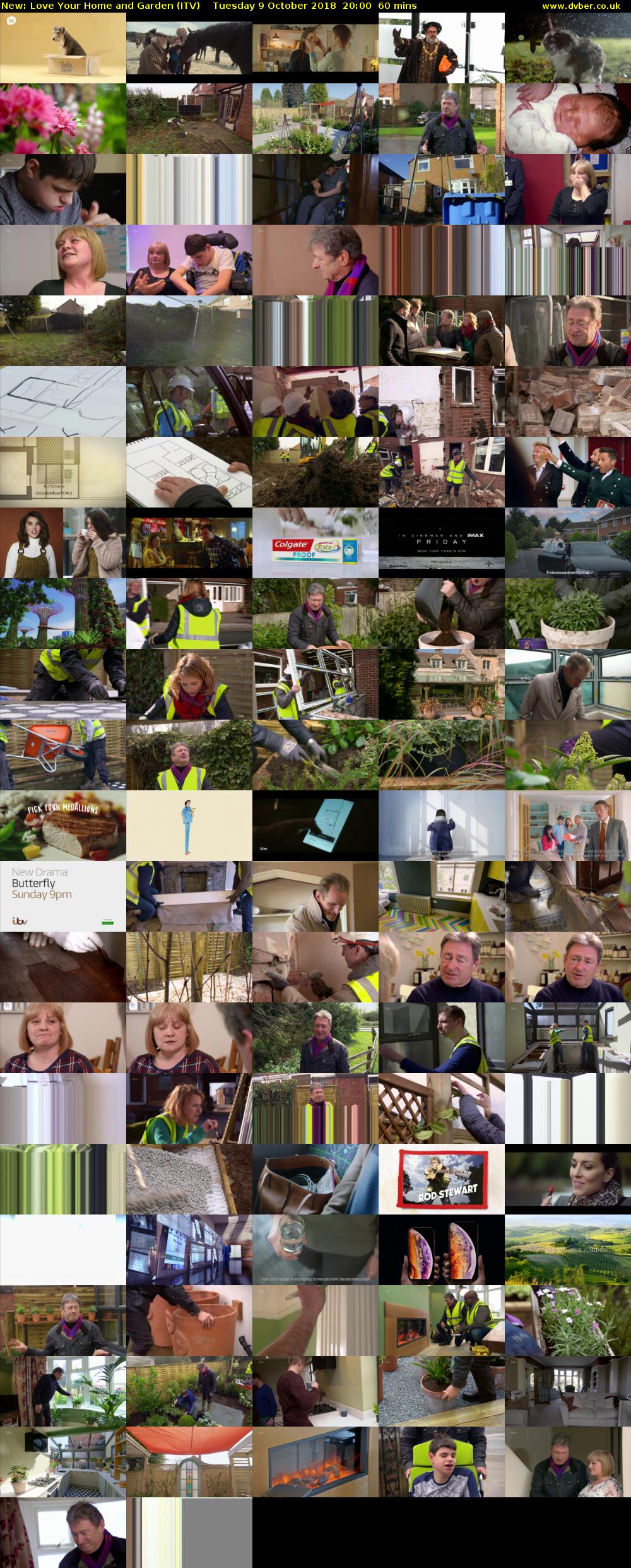 Love Your Home and Garden (ITV) Tuesday 9 October 2018 20:00 - 21:00