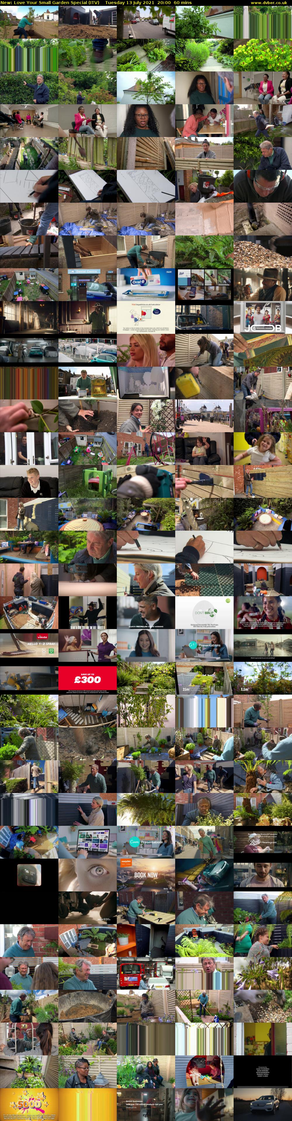 Love Your Small Garden Special (ITV) Tuesday 13 July 2021 20:00 - 21:00
