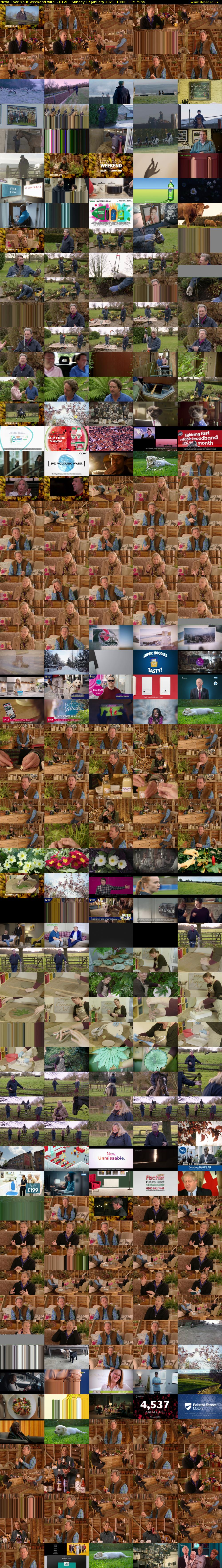 Love Your Weekend with... (ITV) Sunday 17 January 2021 10:00 - 11:55