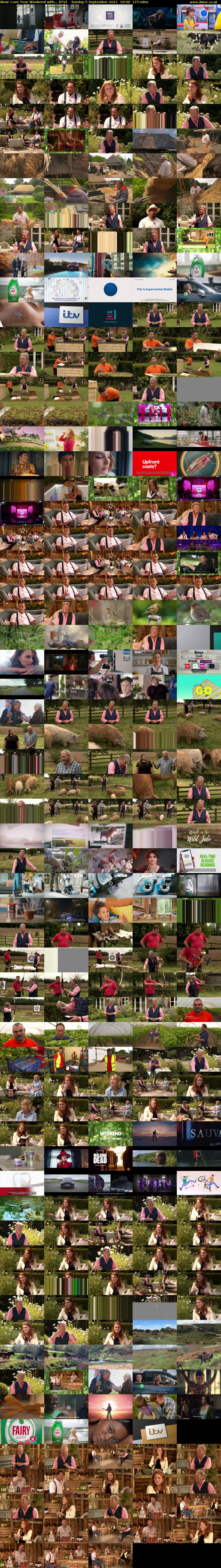 Love Your Weekend with... (ITV) Sunday 5 September 2021 10:00 - 11:55