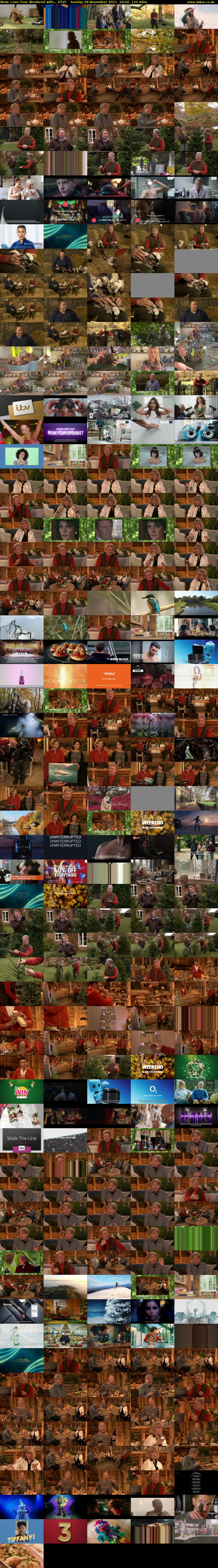 Love Your Weekend with... (ITV) Sunday 28 November 2021 10:00 - 12:00