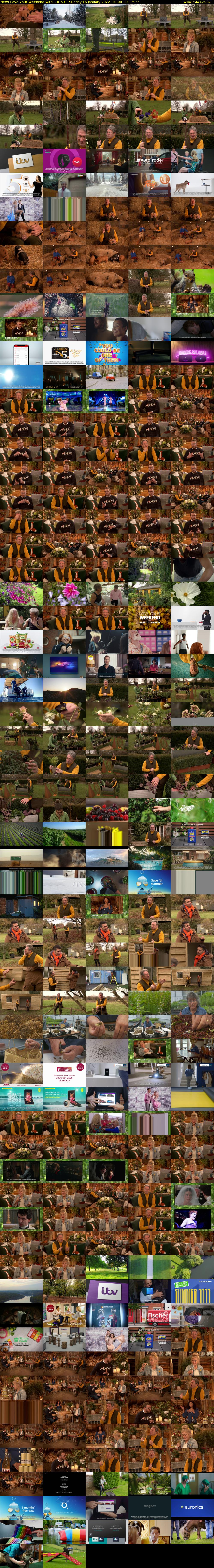 Love Your Weekend with... (ITV) Sunday 16 January 2022 10:00 - 12:00