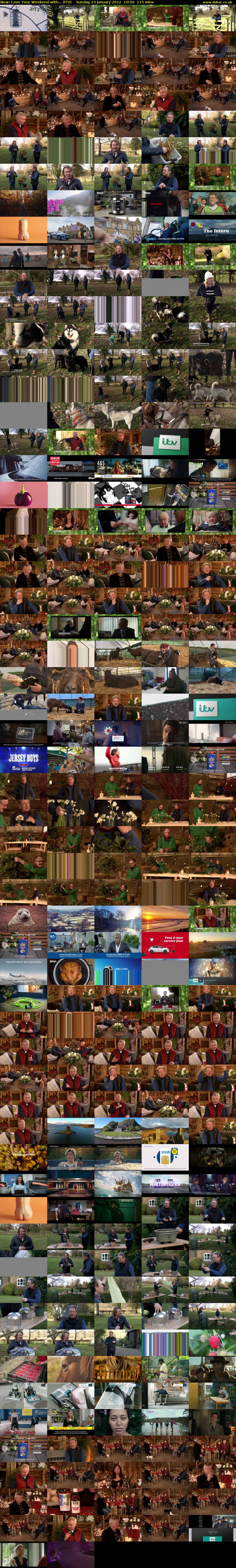 Love Your Weekend with... (ITV) Sunday 23 January 2022 10:00 - 11:55