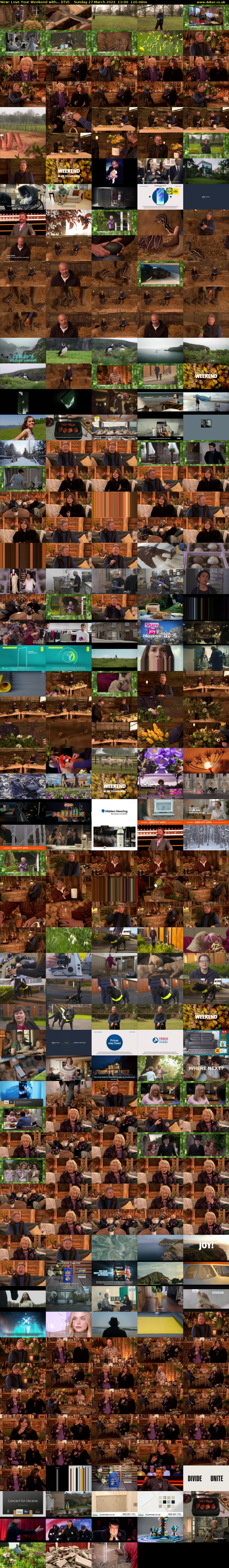 Love Your Weekend with... (ITV) Sunday 27 March 2022 11:00 - 13:00