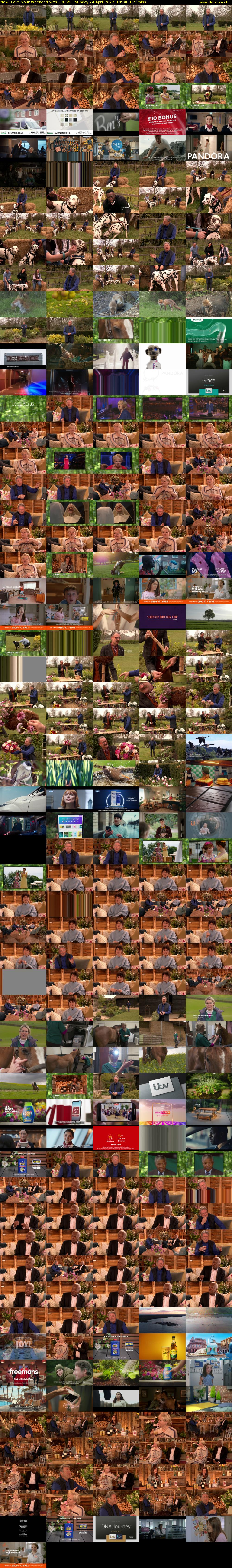 Love Your Weekend with... (ITV) Sunday 24 April 2022 10:00 - 11:55