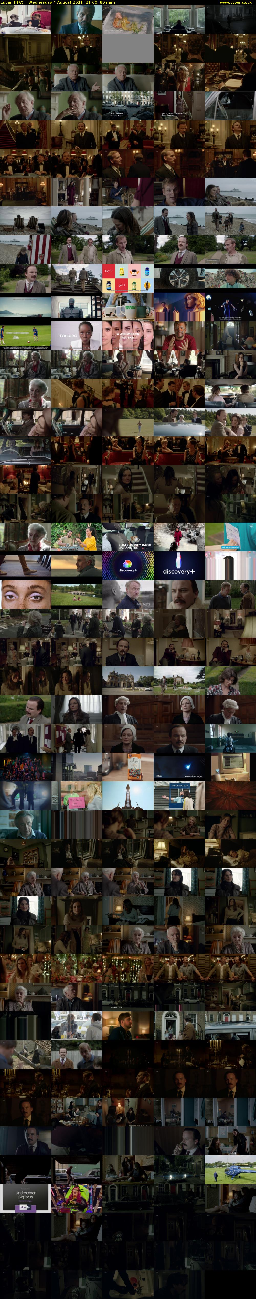 Lucan (ITV) Wednesday 4 August 2021 21:00 - 22:20