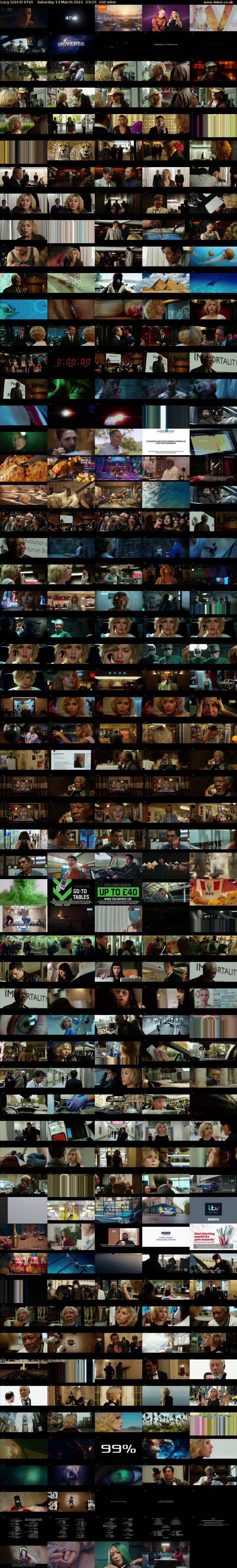 Lucy (2014) (ITV) Saturday 13 March 2021 23:15 - 00:55