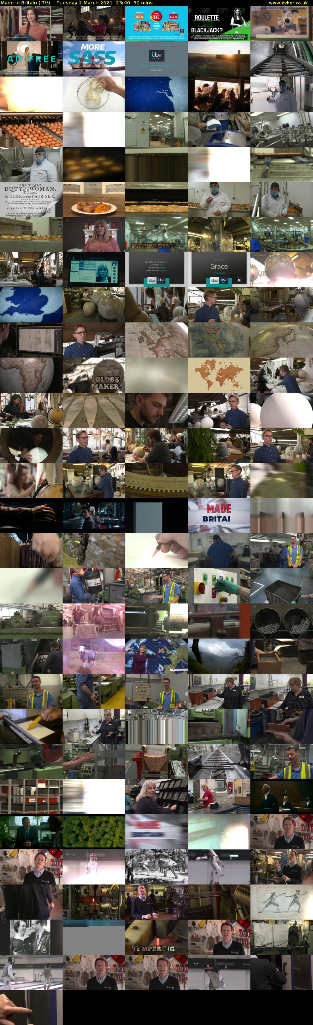 Made in Britain (ITV) Tuesday 2 March 2021 23:40 - 00:30
