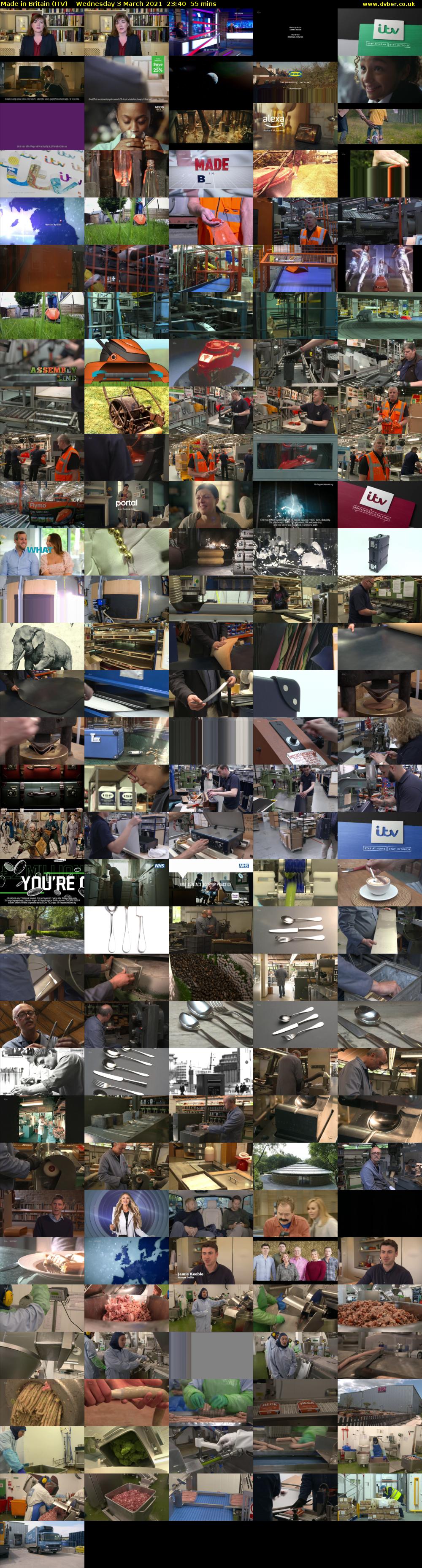 Made in Britain (ITV) Wednesday 3 March 2021 23:40 - 00:35