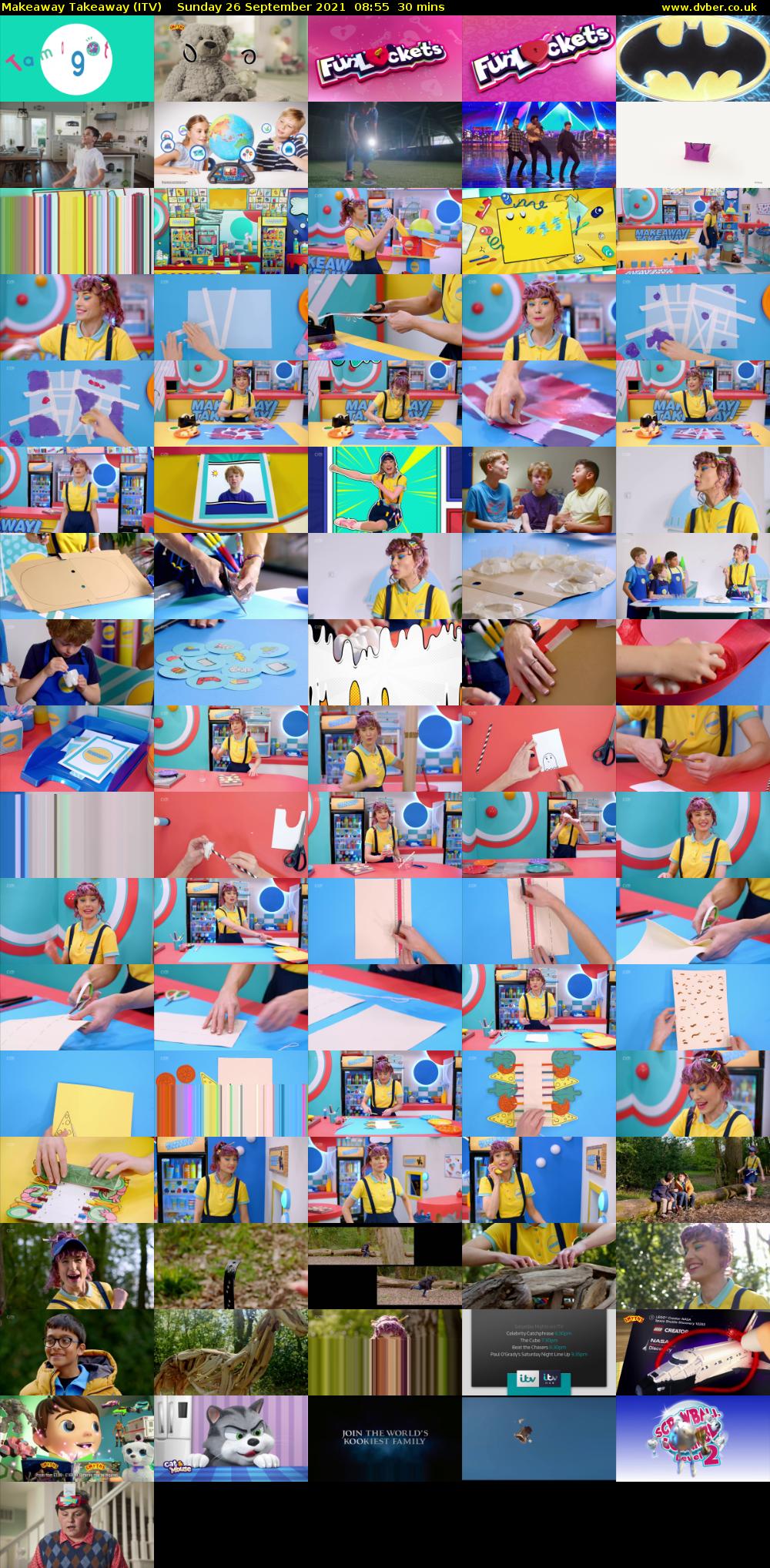 Makeaway Takeaway (ITV) Sunday 26 September 2021 08:55 - 09:25