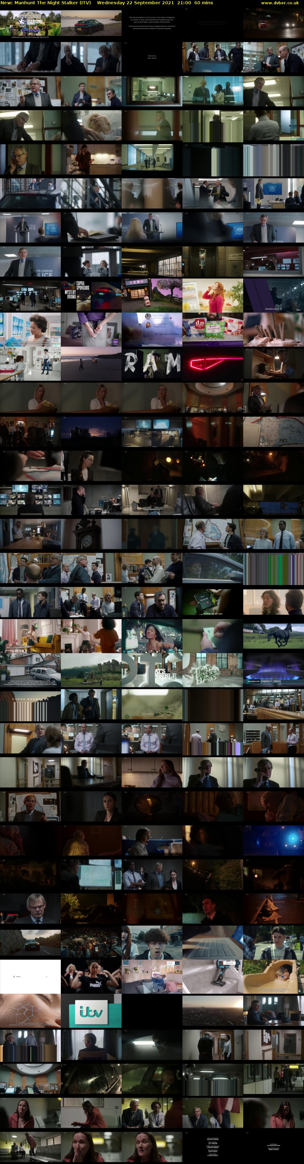 Manhunt The Night Stalker (ITV) Wednesday 22 September 2021 21:00 - 22:00