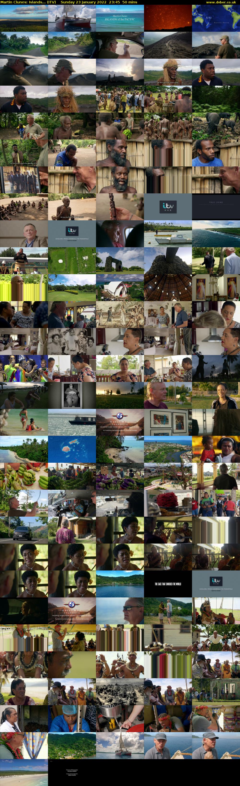 Martin Clunes: Islands... (ITV) Sunday 23 January 2022 23:45 - 00:35