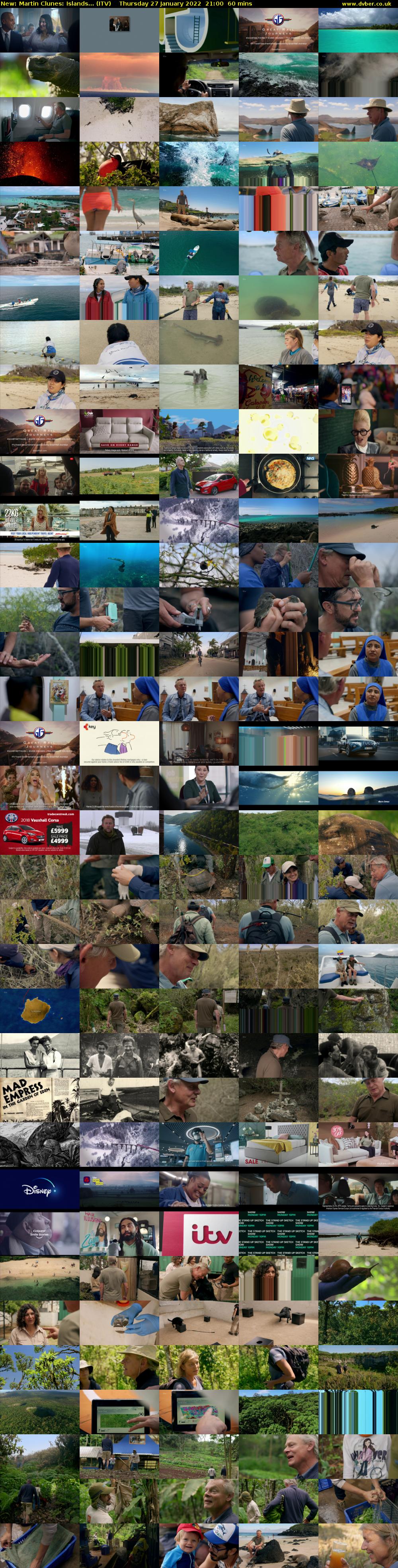 Martin Clunes: Islands... (ITV) Thursday 27 January 2022 21:00 - 22:00