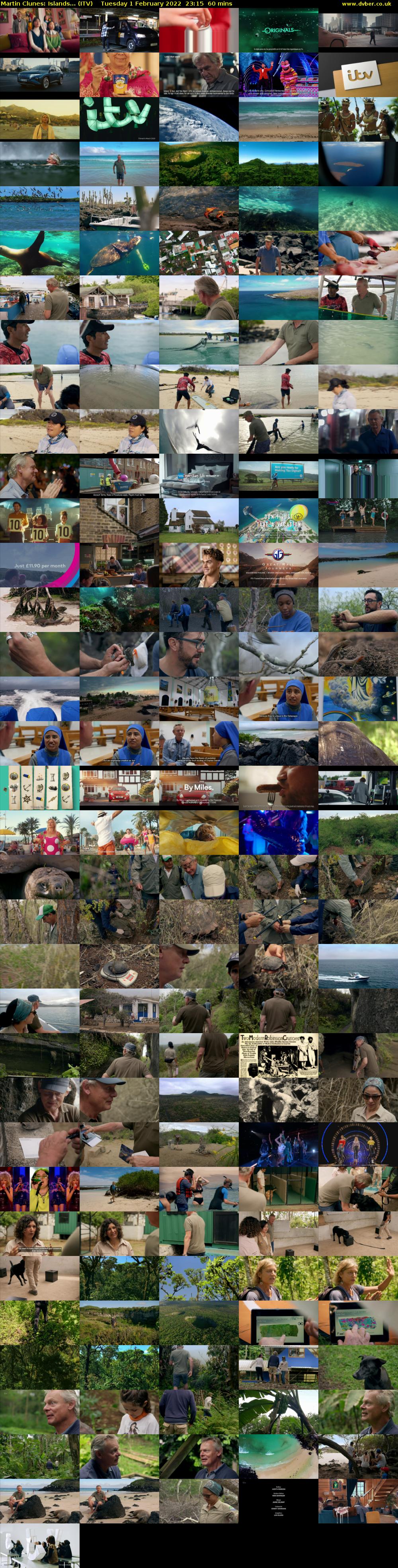 Martin Clunes: Islands... (ITV) Tuesday 1 February 2022 23:15 - 00:15