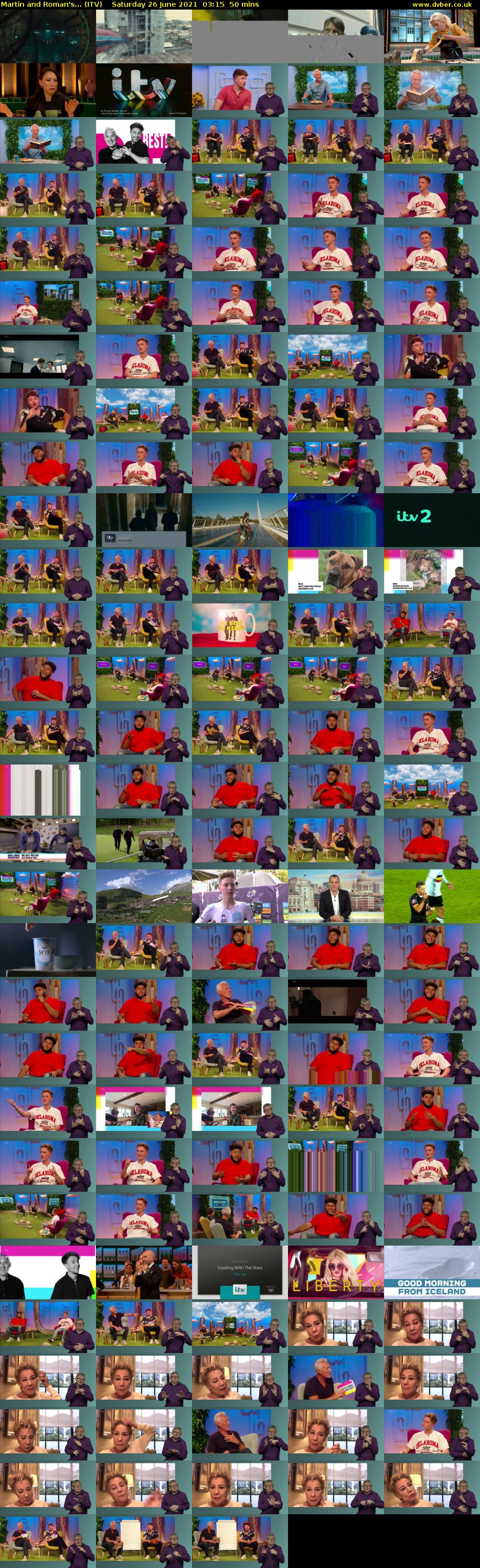 Martin and Roman's... (ITV) Saturday 26 June 2021 03:15 - 04:05