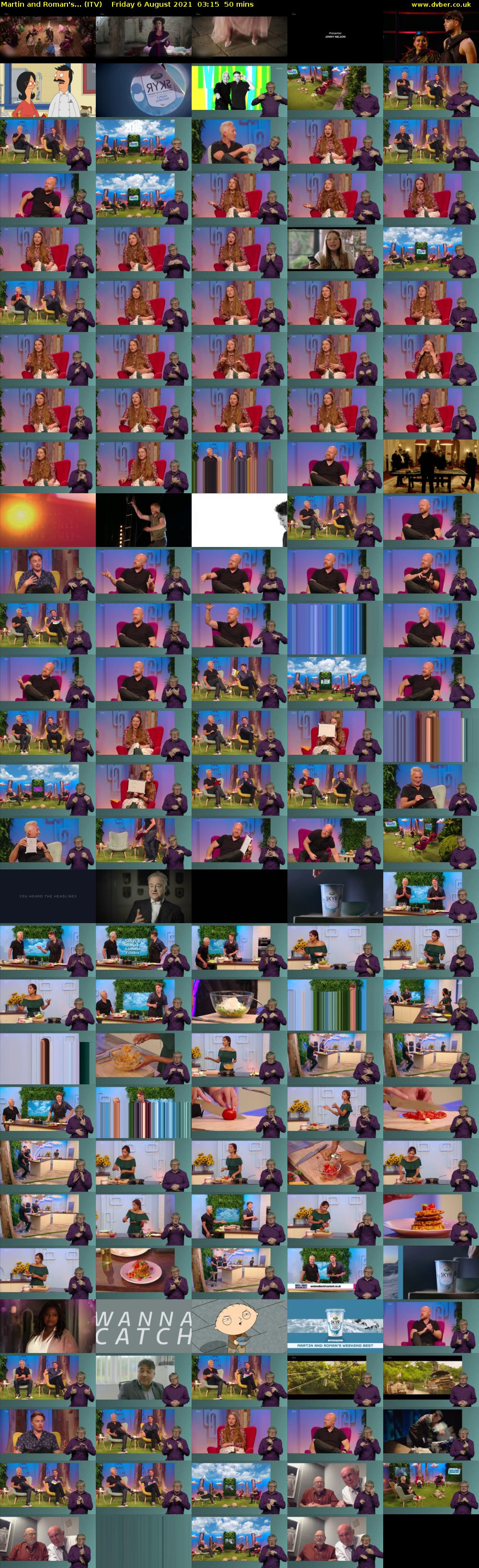 Martin and Roman's... (ITV) Friday 6 August 2021 03:15 - 04:05