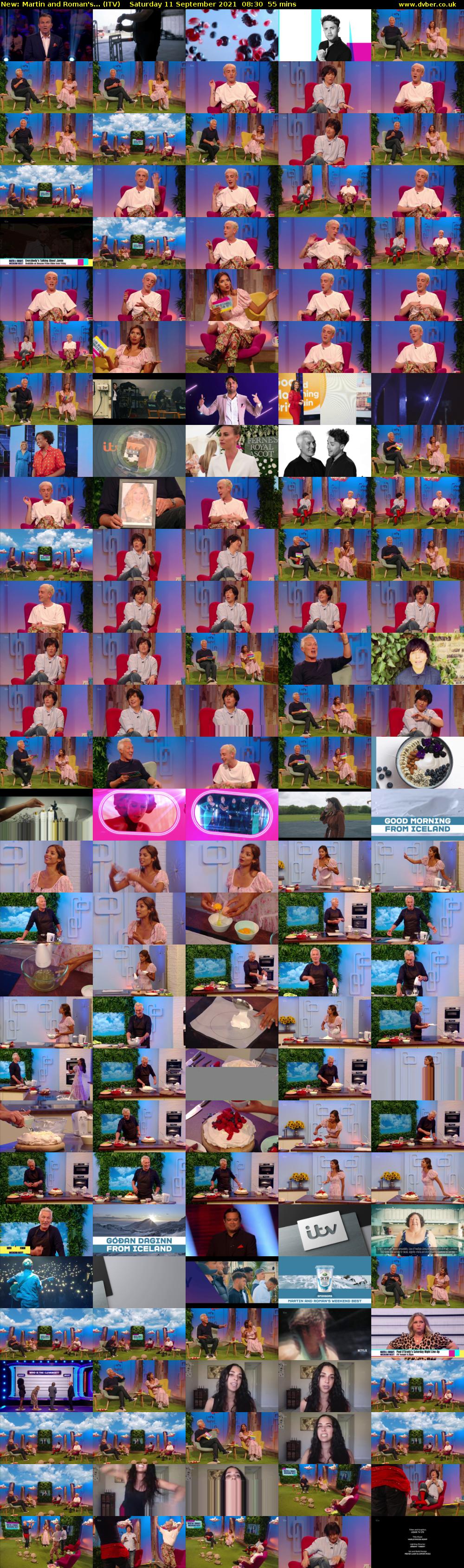Martin and Roman's... (ITV) Saturday 11 September 2021 08:30 - 09:25