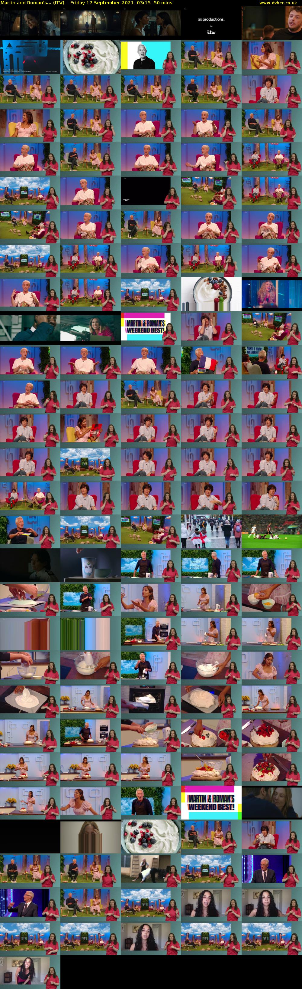 Martin and Roman's... (ITV) Friday 17 September 2021 03:15 - 04:05