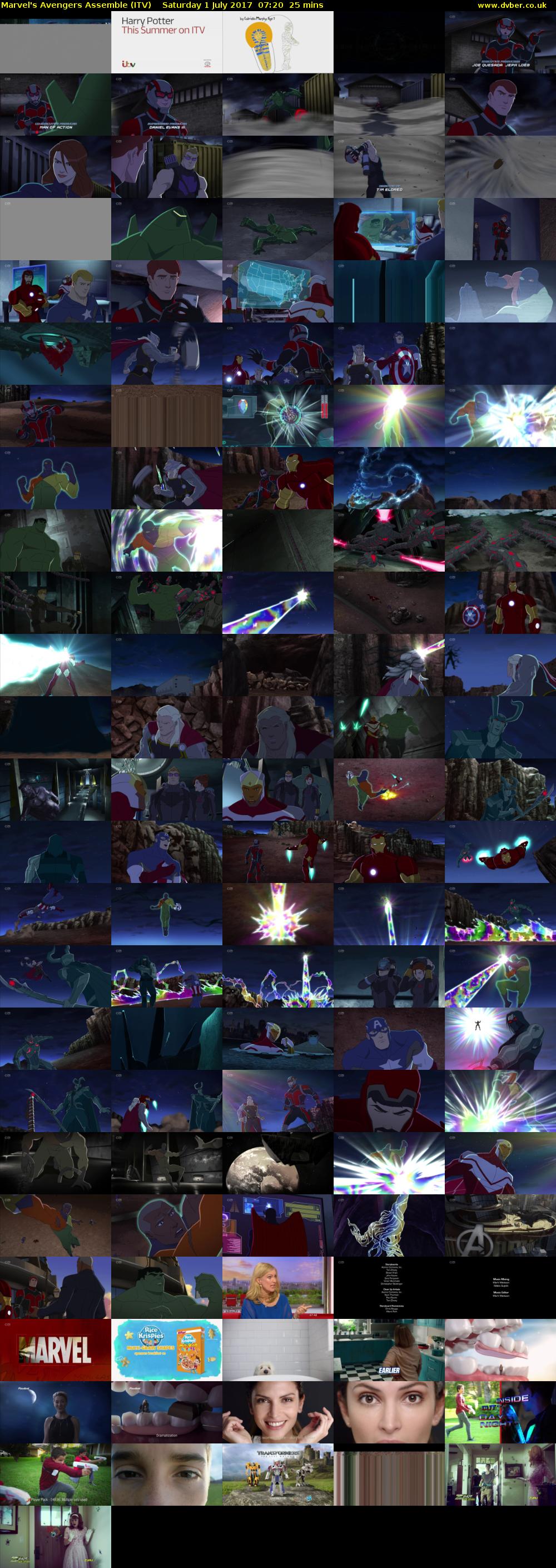 Marvel's Avengers Assemble (ITV) Saturday 1 July 2017 07:20 - 07:45