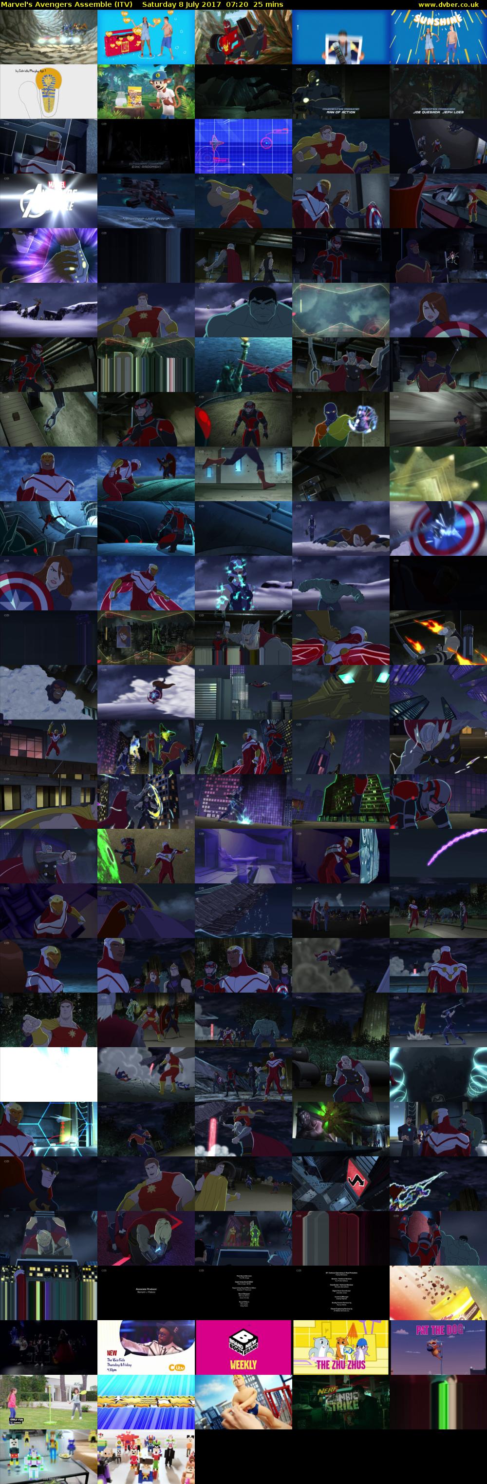 Marvel's Avengers Assemble (ITV) Saturday 8 July 2017 07:20 - 07:45