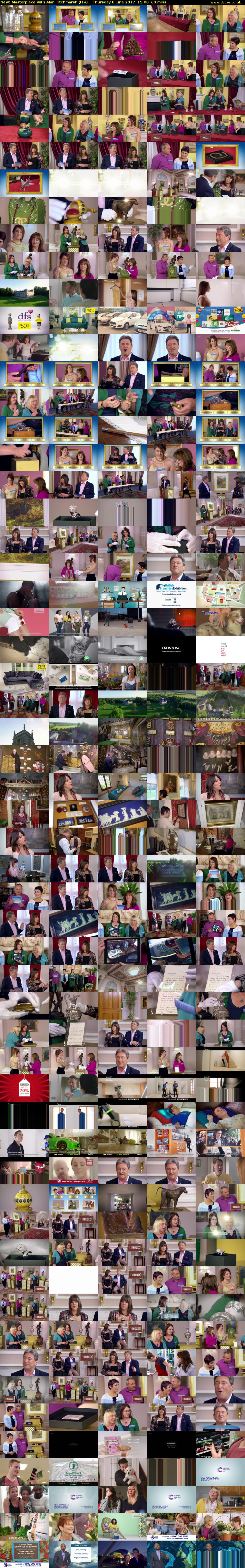 Masterpiece with Alan Titchmarsh (ITV) Thursday 8 June 2017 15:00 - 16:00