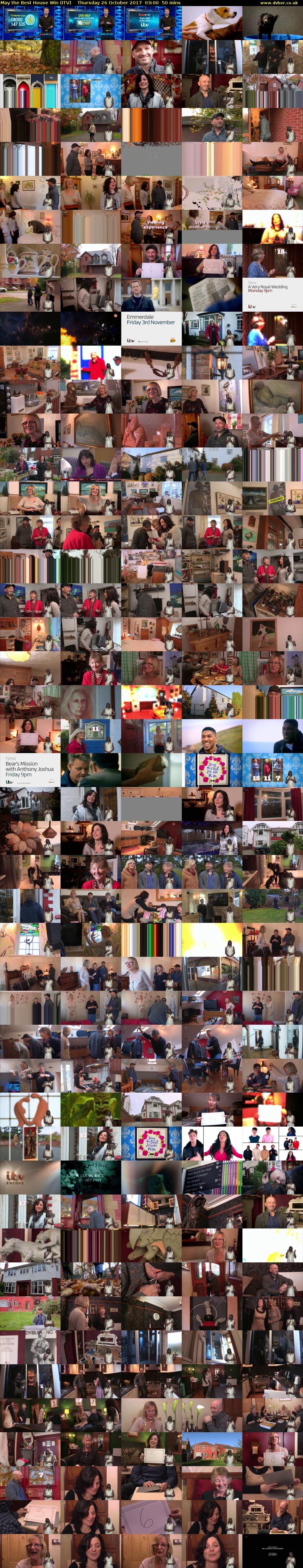 May the Best House Win (ITV) Thursday 26 October 2017 03:00 - 03:50