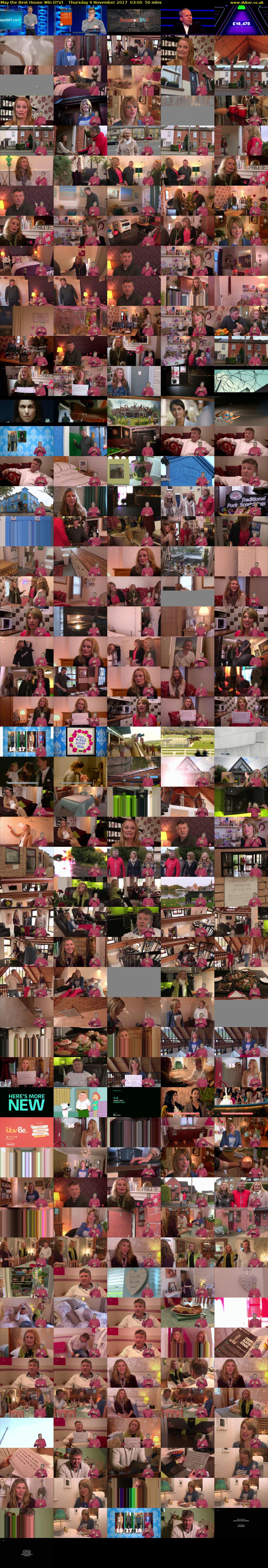 May the Best House Win (ITV) Thursday 9 November 2017 03:00 - 03:50