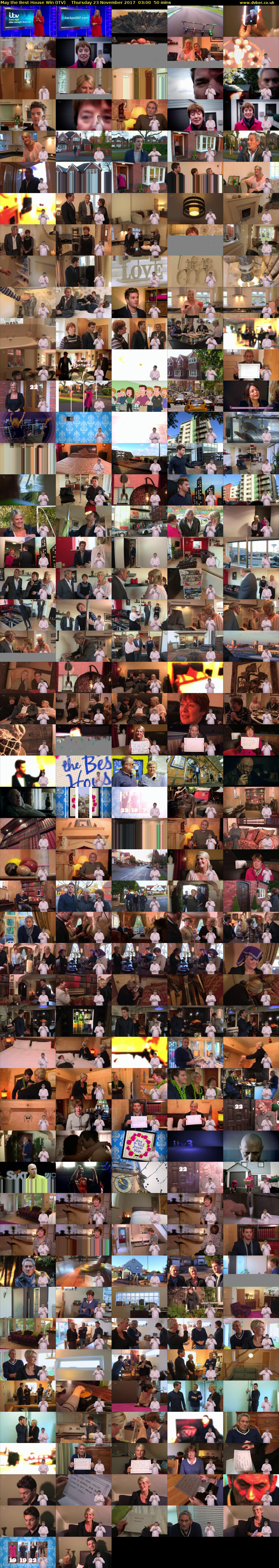 May the Best House Win (ITV) Thursday 23 November 2017 03:00 - 03:50