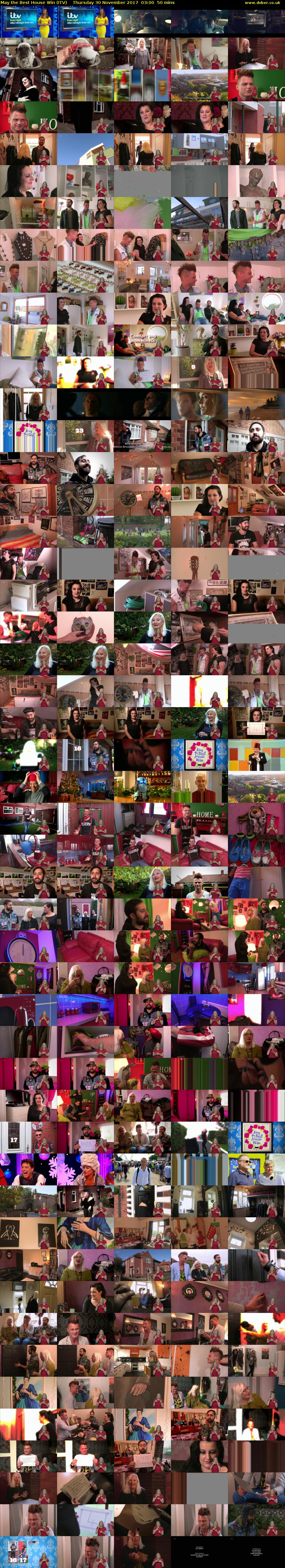 May the Best House Win (ITV) Thursday 30 November 2017 03:00 - 03:50