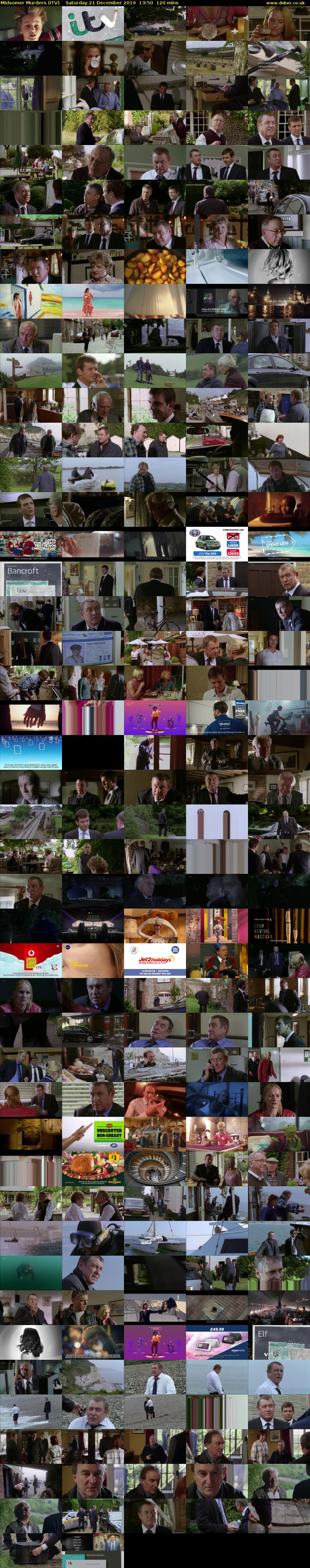 Midsomer Murders (ITV) Saturday 21 December 2019 13:50 - 15:50