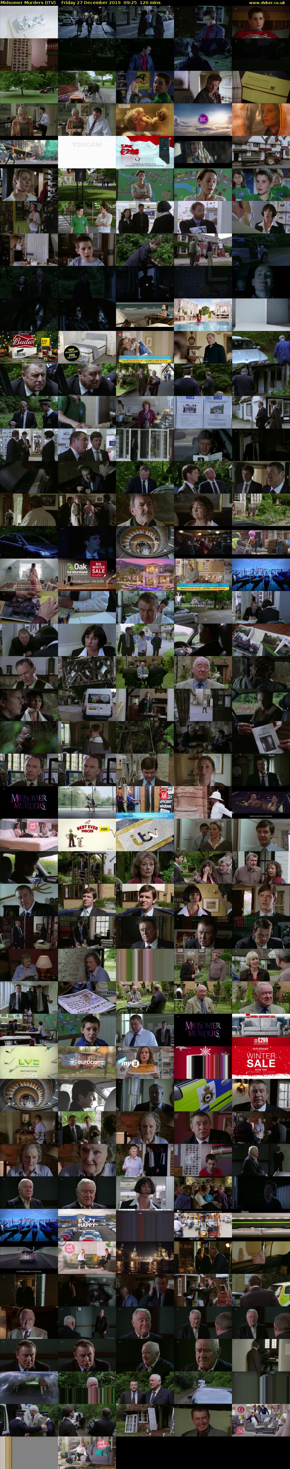 Midsomer Murders (ITV) Friday 27 December 2019 09:25 - 11:25