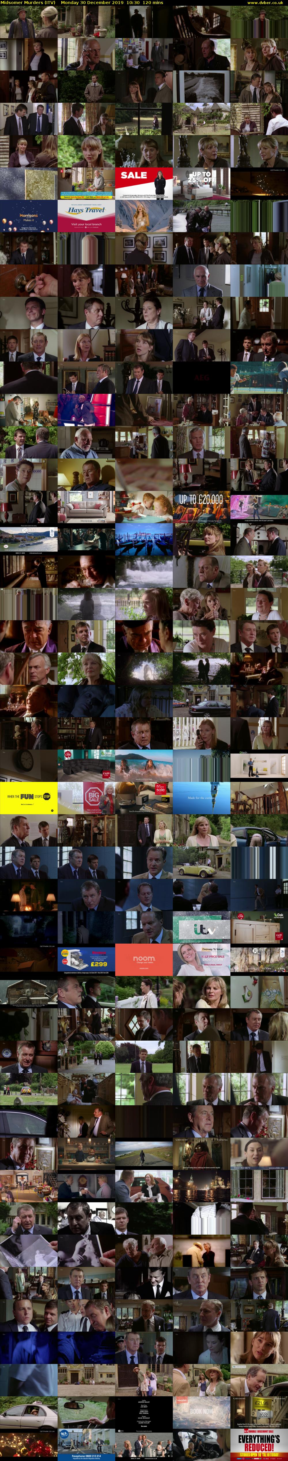 Midsomer Murders (ITV) Monday 30 December 2019 10:30 - 12:30