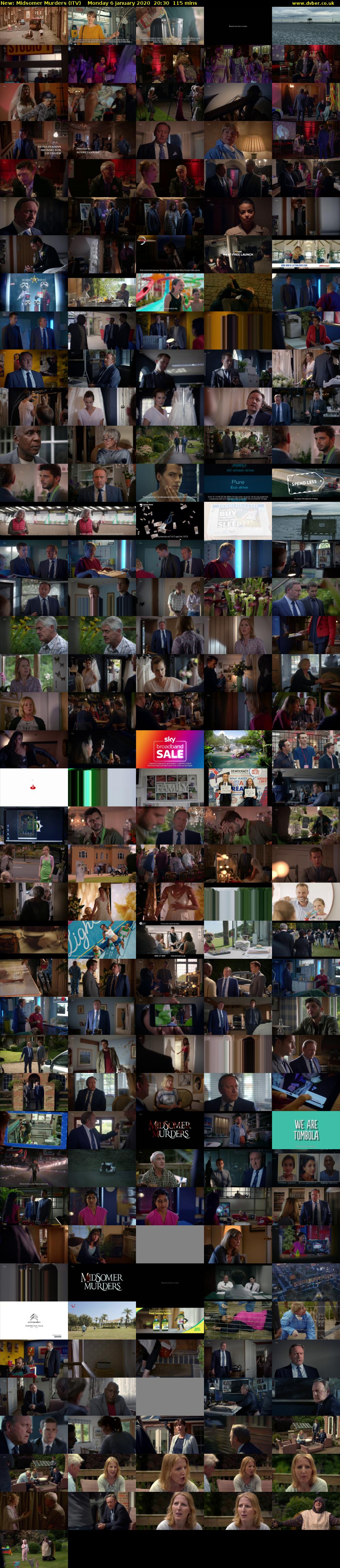 Midsomer Murders (ITV) Monday 6 January 2020 20:30 - 22:25