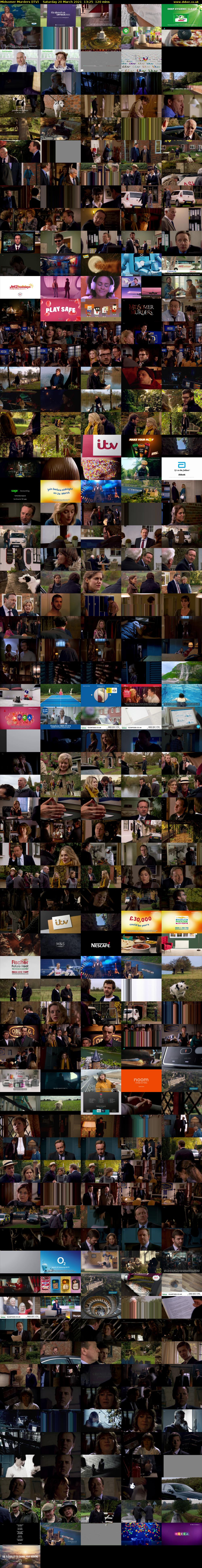 Midsomer Murders (ITV) Saturday 20 March 2021 13:25 - 15:25