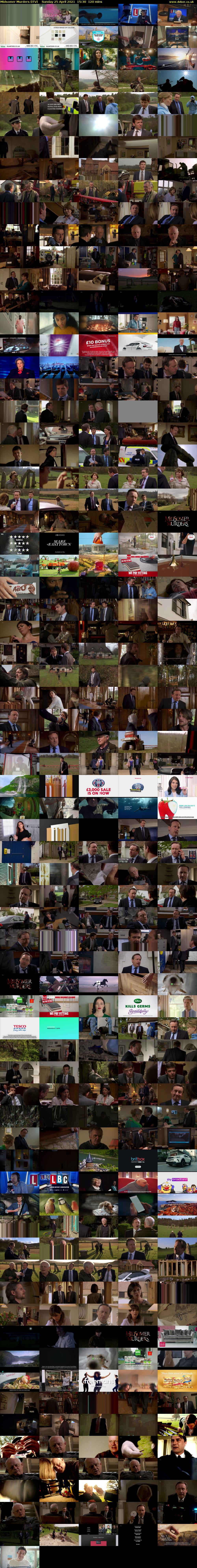 Midsomer Murders (ITV) Sunday 25 April 2021 15:30 - 17:30