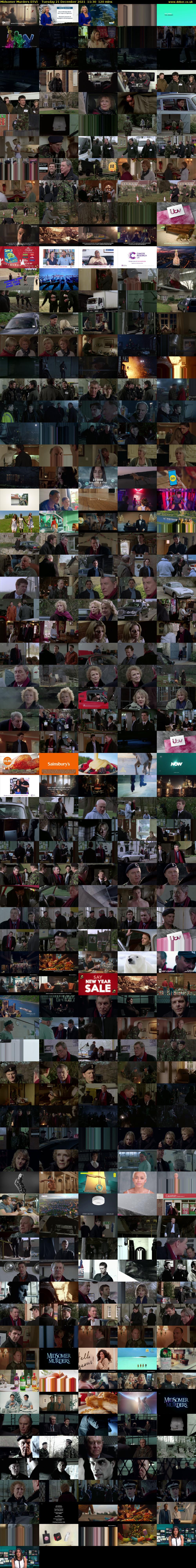 Midsomer Murders (ITV) Tuesday 21 December 2021 11:30 - 13:30