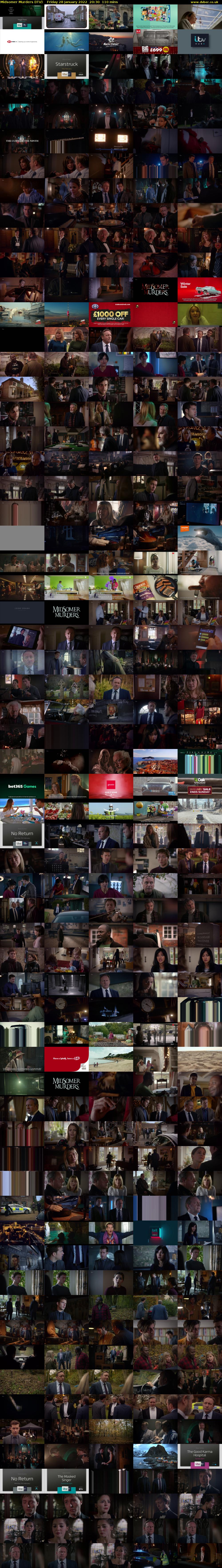 Midsomer Murders (ITV) Friday 28 January 2022 20:30 - 22:20