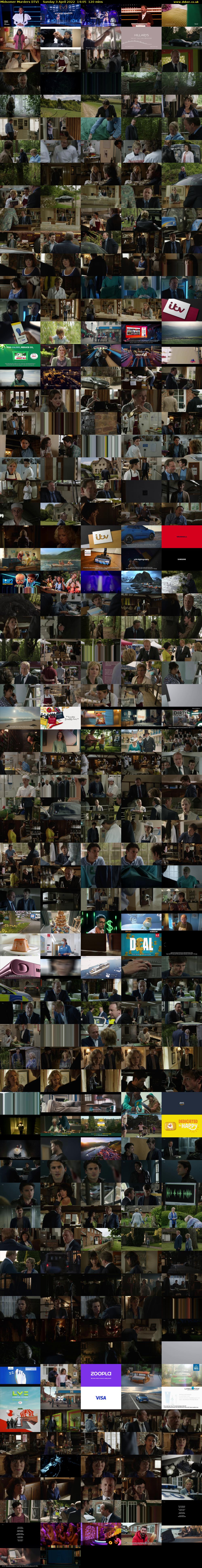 Midsomer Murders (ITV) Sunday 3 April 2022 14:05 - 16:05