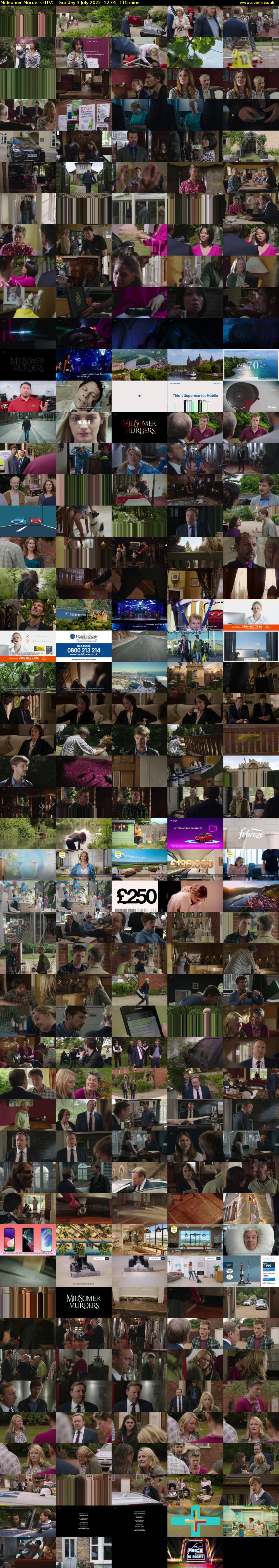 Midsomer Murders (ITV) Sunday 3 July 2022 12:05 - 14:00