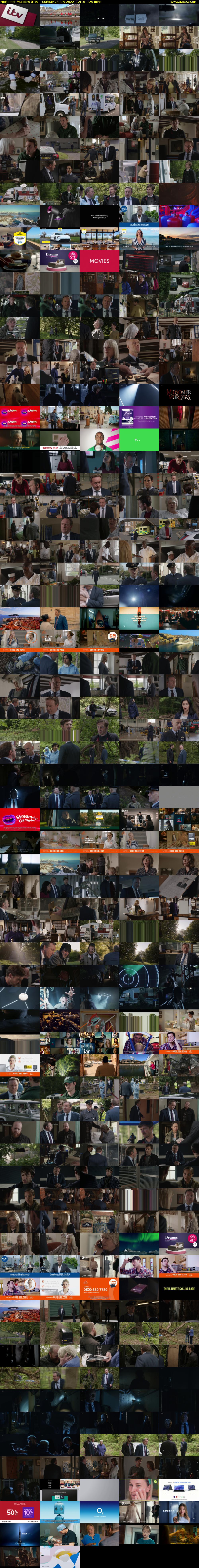 Midsomer Murders (ITV) Sunday 24 July 2022 12:15 - 14:15