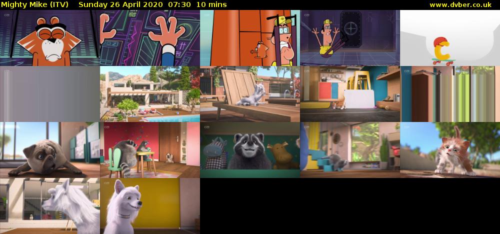 Mighty Mike (ITV) Sunday 26 April 2020 07:30 - 07:40