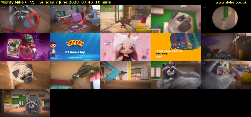 Mighty Mike (ITV) Sunday 7 June 2020 07:40 - 07:50