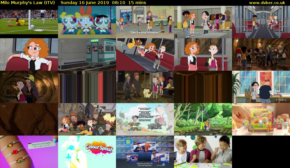 Milo Murphy's Law (ITV) Sunday 16 June 2019 08:10 - 08:25
