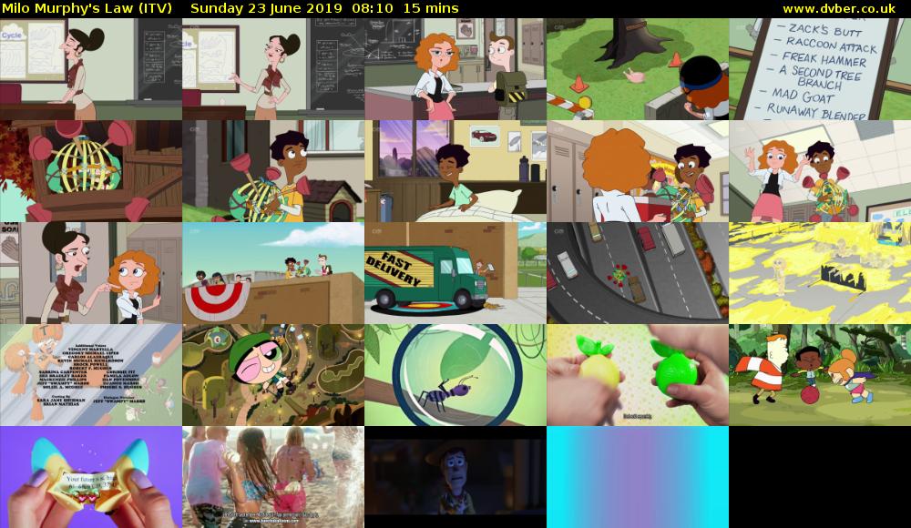 Milo Murphy's Law (ITV) Sunday 23 June 2019 08:10 - 08:25