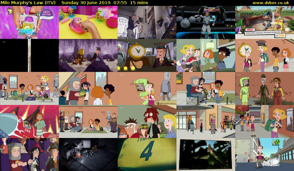 Milo Murphy's Law (ITV) Sunday 30 June 2019 07:55 - 08:10