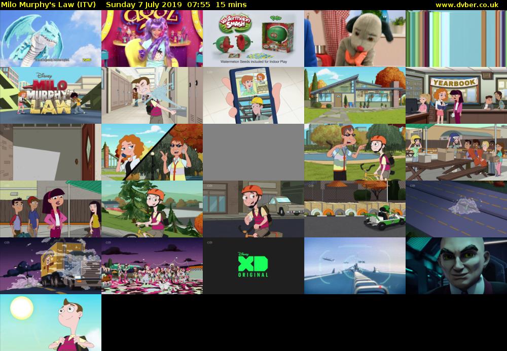 Milo Murphy's Law (ITV) Sunday 7 July 2019 07:55 - 08:10